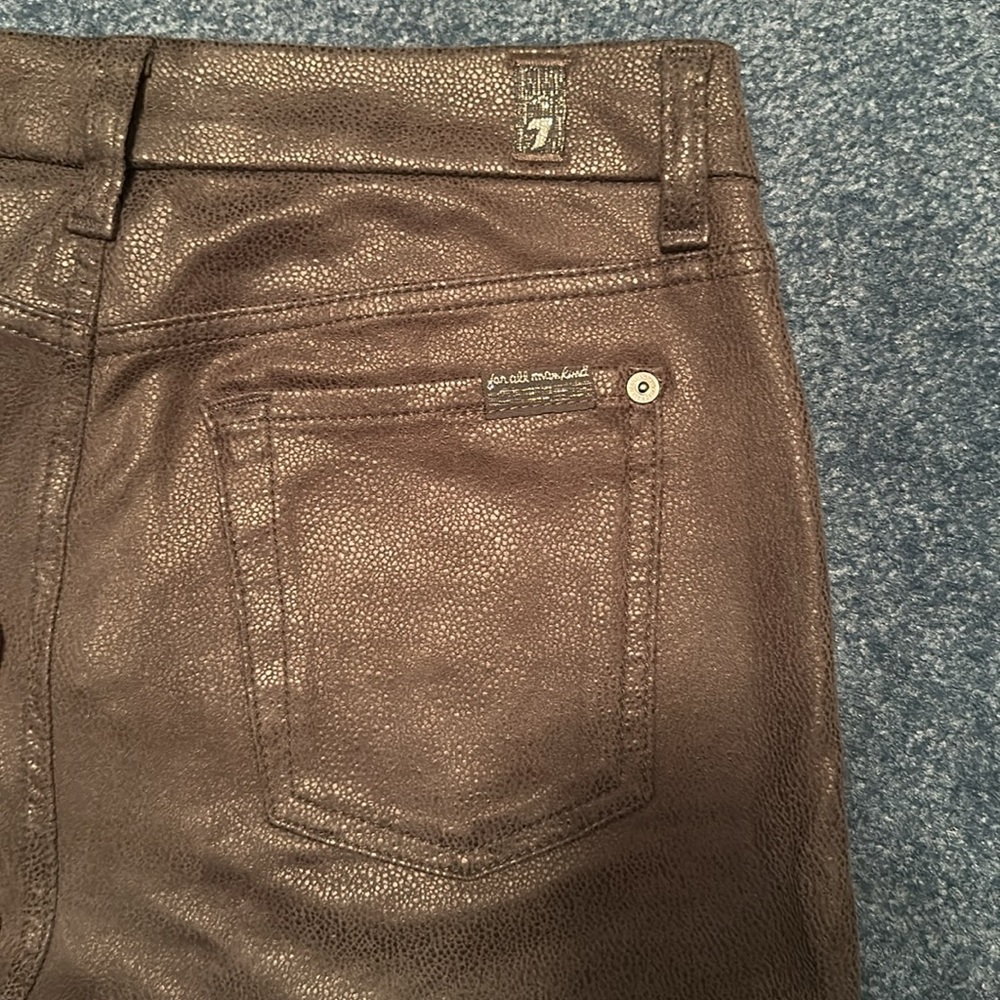 7 for all mankind suede like pants.
